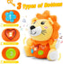 Baby Toys 6 to 12 Months - Infant Baby Musical Toy for 1 Year Old Boys & Girls - Cute Lion Plush Toys Newborn Toy 0 3 6 9 12 Month Best Gift...