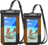 Waterproof Phone Pouch 2pcs(S+L)Waterproof Phone Lanyard Case,IPX8 Floating Waterproof Phone Case Dry Bag for iPhone 15 14 Pro 13 13 Pro Max 12 11...