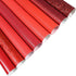 8 Pieces 8x12 Inch Faux Leather Sheets Red Fine Chunky Glitter Metallic Litchi Butterfly Patent Skin Lizard Texture Leather Fabric for Bows Earrin...