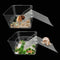 2 Packs Hermit Crab Water Tank - Ideal Hermit Crab Pool and Tank Combination - Hermit Crab Water Tank with Cuttable Climbing Ramp...