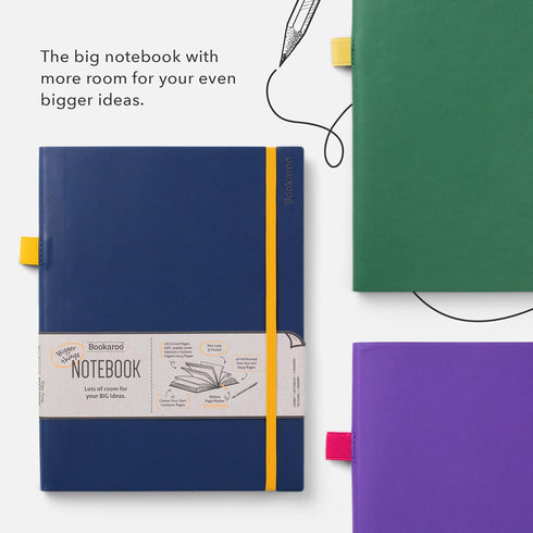 IF Bookaroo Bigger Things Notebook Journal - Brown...