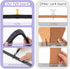 94" x 1" Felt Bulletin Bar Strips Extra Long Self Adhesive Damp Proof Break Proof Felt Board Bar Strips 0.3 Inch Thick for Walls Cubicle Office De...