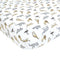 Hudson Baby Unisex Baby Cotton Fitted Crib Sheet, Modern Safari, One Size...