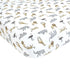 Hudson Baby Unisex Baby Cotton Fitted Crib Sheet, Modern Safari, One Size...
