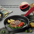 4 Pieces Silicone Hot Handle Holder, Potholder for Cast Iron Skillets, Silicone Assist Handle Holder, Non-Slip Pot Holder Sleeve, Heat Resistant P...
