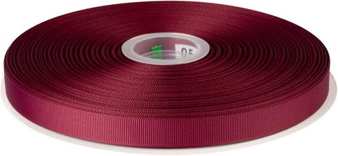 5/8" X 100 Yards Solid Grosgrain Ribbon for Gift Wrapping Hair Bows Parties Wedding Decoration Crafts Sewing (Burgundy)...