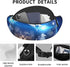 Space Cat Fashion Casual Fanny Pack Waist Bag Men Women Adjustable Belt Waist Bag For Travel Hiking Cycling Running Festival Carnival...