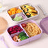 ASYH Bento Box Lunch Box Classic 3 Compartment Bento Box for Adults Ideal Leakproof Lunch Containers with Utensils, Microwave and Dishwasher Safe ...