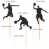 24PCS Basketball Player Cupcake Toppers NBA Star Cake Toppers Sport Theme Party Decor Supplies...