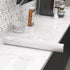 Marble Wallpaper Peel and Stick Wallpaper White Marble Contact Paper for Countertops 15.7“×78.7”Waterproof Wallpaper Self Adhesive Removable Wallp...