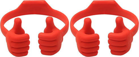 Honsky Thumbs-up Cell Phone Stands, Tablet Display Stands, Cellphone Holder, Mobile Smartphone Mount Cradle for Desk Desktop – Universal Multi-Ang...