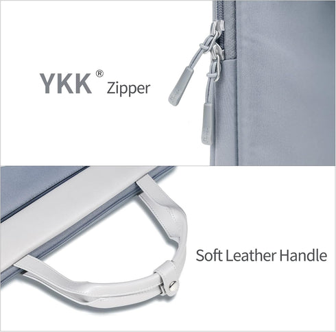 Laptop Sleeve 14 Inch for Women Waterproof Polyester Laptop Case with Handle for School Office Travel Business Compatible with 13.3 Inch Old MacBo...