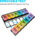 FGcase AM PM Weekly 7 Day Pill Organizer, Large Daily Pill Cases Pill Box with Easy Push Button, Pill Reminder Container for Medicine, Vitamin, Pi...