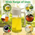 Oil Sprayer for Cooking, 2 in1 Oil Spray Bottle, 16 oz/450ml Olive Oil Sprayer Mister, Food-grade Olive Oil Dispenser Bottle with a Oil Brush for ...