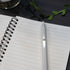 1 Pack College Ruled Notebook, Soft black Cover Spiral Notebook, Memo Notepad Sketchbook, Students Office Business Diary Spiral Book Journal,100 P...