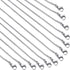 12 Pack Necklace Chains 20 Inches Stainless Steel Snake Chain Necklace with Lobster Clasps for DIY Jewelry Making, 1.2 mm...