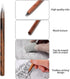 5 PCS Wooden Inkless Pencil, Infinity Pencil, Everlasting Eternal Reusable Magic Pencil for Writing Drawing, Home Office School (#1 Wooden, Pack o...