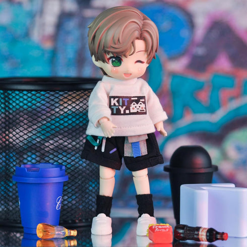 Shoes Lovely 1/12 scale BJD shoes for obitsu 11 Action Figure body...