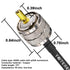 RG8x Coaxial Cable, 3 Pack 1ft Jumper CB Coax Cable PL259 Male UHF Connector Low Loss 50 Ohm for CB HAM Radio, HF VHF Radio, Antenna Analyzer...