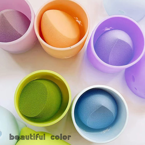 Makeup Sponge Holder, Beauty Sponge Holder, Cosmetic Sponge Case, Beauty Egg Holder, Beauty Blender Holder, Makeup Blender Travel Case Beauty Egg ...