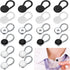 20 Pcs Shirt Collar Button Extenders, Elastic Collar Extenders for Mens Shirts, 5 Styles Dress Shirt Tie Neck Collar Button Expanders for Expandin...