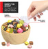 12 Count Clear Plastic Scoops, Heavy Duty Disposable Plastic Party Utensils, Recyclable & Disposable Serving Utensils, Disposable Plastic Serving ...