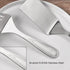 IMEEA Metal Spatulas Set SUS304 Stainless Steel Griddle Spatula Slotted Hamburger Turner Flat Top Grill Spatula for Cooking 10-Inch...