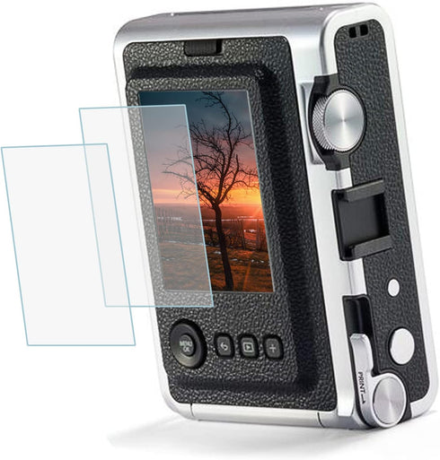 Mini Evo Clear Case for Fujifilm Instax Mini Evo Instant Camera Transparent Photo Printer Protector with Shoulder Strap Accessories Bundle (Clear ...