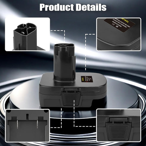 Battery Adapter for Craftsman 19.2v Old Style Cordless Tools Compatible with Craftsman 20V V20 New 20v Lithium Batteries?Not Include Power Tools&B...