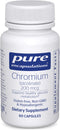 Pure Encapsulations Chromium (Picolinate) 200 mcg | Hypoallergenic Supplement for Healthy Lipid and Carbohydrate Metabolism Support* | 60 Capsules...