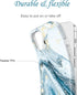 JIAXIUFEN Gold Sparkle Glitter Case Compatible with iPhone 12 and iPhone 12 Pro Marble Design Slim Shockproof TPU Soft Rubber Silicone Cover Phone...
