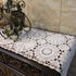 USTIDE 2pc Rustic Floral Table Runner Hand Crochet Table Placemats Beige Cotton Table Doilies Runners,15 Inches x31 Inches...