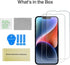 ProCase 2 Pack Screen Protector for iPhone 14 / iPhone 13 / iPhone 13 Pro 6.1 Inch, Tempered Glass Screen Film Guard for iPhone 14 2022 / iPhone 1...