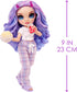 Rainbow High Jr High PJ Party - Violet, Purple 9" Posable Fashion Doll with Soft Onesie, Slippers, Fun Play Accessories, Great Toy Gift for Girls ...