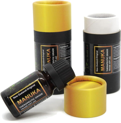 100% Pure and Natural Organic Manuka Oil (Leptospermum Scoparium) Well Known for its Herbaceous Scent with vast Skin Soothing and Comforting Power...
