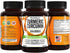 Turmeric Curcumin with BioPerine Black Pepper & 95% Curcuminoids, 1965mg, Maximum Absorption for Joint Support, Non-GMO Turmeric Capsules, Made in...