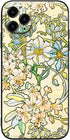 Berkin Arts Compatible with iPhone 11 Pro Case Silicone Cover with Screen Protector Art Nouveau Floral Flower (Clematis by Alphonse Mucha)...