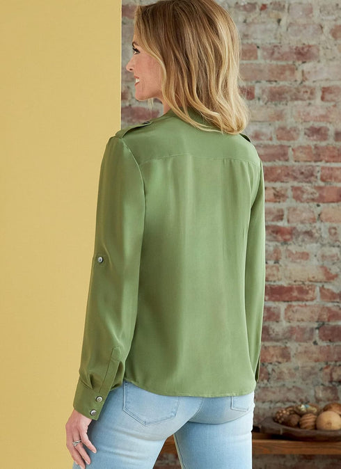 Butterick Misses' Top Sewing Pattern Kit, Code B6856, Sizes 16-18-20-22-24, Multicolor...