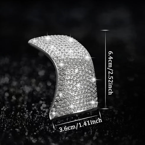 TOMALL Bling Car Gear Shift Knob Cover Compatible with Lexus RX IS ES GS NX RC Bling Auto Shift Gear Knob Cover Crystal Interior Trim for Car Spar...