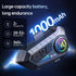 Motorcycle Bluetooth Headset Speaker Skiing Earphone Waterproof Bluetooth Helmet Headset with Noise Cancellation Ultra-Thin Wireless Bluetooth Hea...