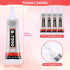 5 PCS 15 ML B7000 Fabric Super Glue, Transparent B-7000 Glue Rhinestone Gems Glue Flexible Adhesive for Crafts Jewelry Making Phone Repair Nail Ar...