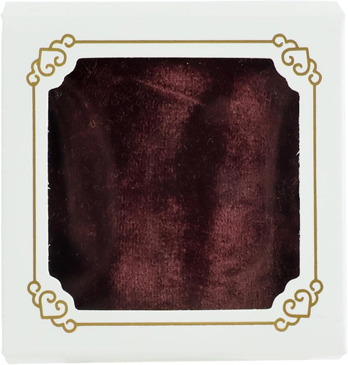 MEEDEE Burgundy Velvet Ribbon 3 Inch Burgundy Red Velvet Ribbon Fringe Velvet Ribbon Raw Edge Silk Velvet Ribbon for Wreaths, Flower Bouquet, Phot...