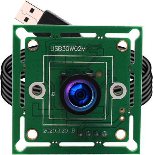 ELP VGA Super Mini Wide Angle USB Camera Module with 120degree lens High Speed 480P 60fps UVC USB2.0 Video Webcam Board OV7725 Embedded Industrial...