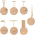 7Pcs Mini Zen Garden Rakes, Zen sand garden rake set, mini Zen garden tools and accessories for Home Gift Garden Decor Serenity and Spiritual Medi...