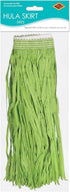 Beistle Adult Size Short Green Paper Grass Hula Skirt Luau Costume Accessory, One...