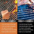 UBeesize 7 Pack Copper Grill Mats for Outdoor Grill, Heavy Duty BBQ Grilling Matt & Oven Liners, Resuable, Easy to Clean, Works on Gas Charcoal El...