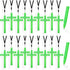20 Pcs Jesus Loves You Christian Pens Bible Verse Pens Retractable Religious Pens Blue Ink Motivational Pens Inspirational Ballpoint Pens for Men ...