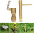 3/4 Inch Brass Quick Coupler Valve Key Garden Hose Underground Irrigation Tool Heavy Duty Sprinkler Key DN20 3/4" (3/4 Inch Key)...