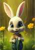 Siyurongg 5D Diamond Painting Kit, Digital Painting Kit - DIY Cartoon Rabbit Theme Full Rhinestone Art Picture, Craft Supplies for Kids and Adults...