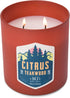 Manly Indulgence Citrus Teakwood Scented Candles for Men, 2 Wick, 15 oz Premium Soy Blend Wax, 60H Burn, Candles for Home Scented – Made in The US...